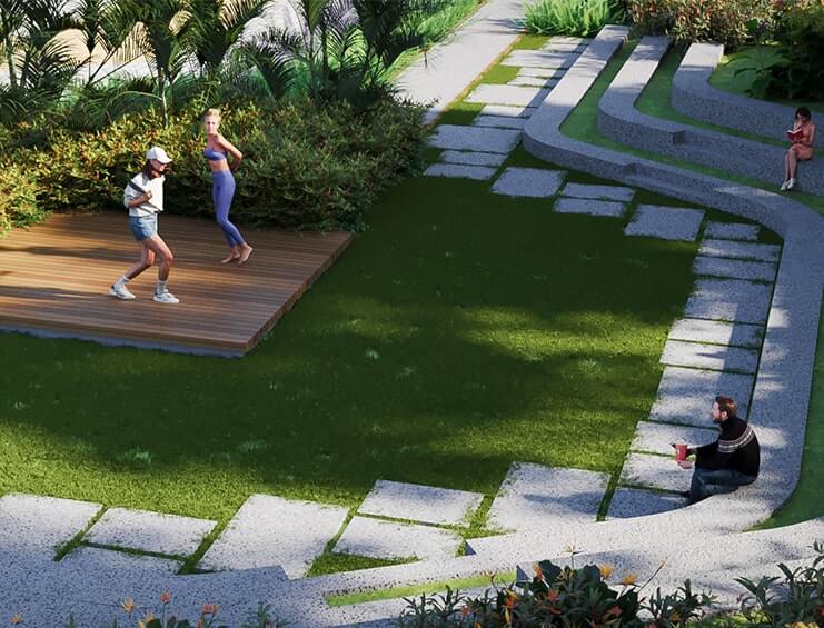 Mahendra Arto Helix - Luxury 2BHK & 3BHK Flats in Electronic City Bangalore - Image Gallery - Elevation, Landscaping & Amenities