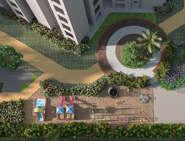 Mahendra Arto Helix - Luxury 2BHK & 3BHK Flats in Electronic City Bangalore - Image Gallery - Elevation, Landscaping & Amenities